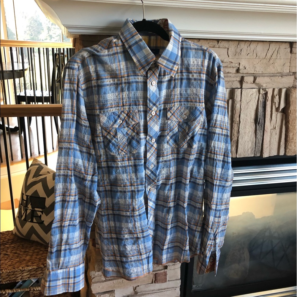 Georg Roth long-sleeved, button-down shirt, size L